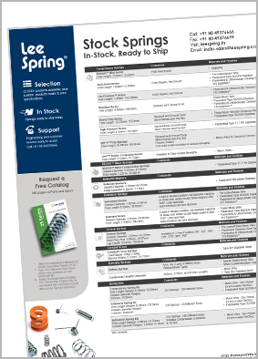 lee spring capabilities flyer india