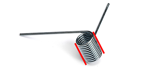 torsion spring outside diameter